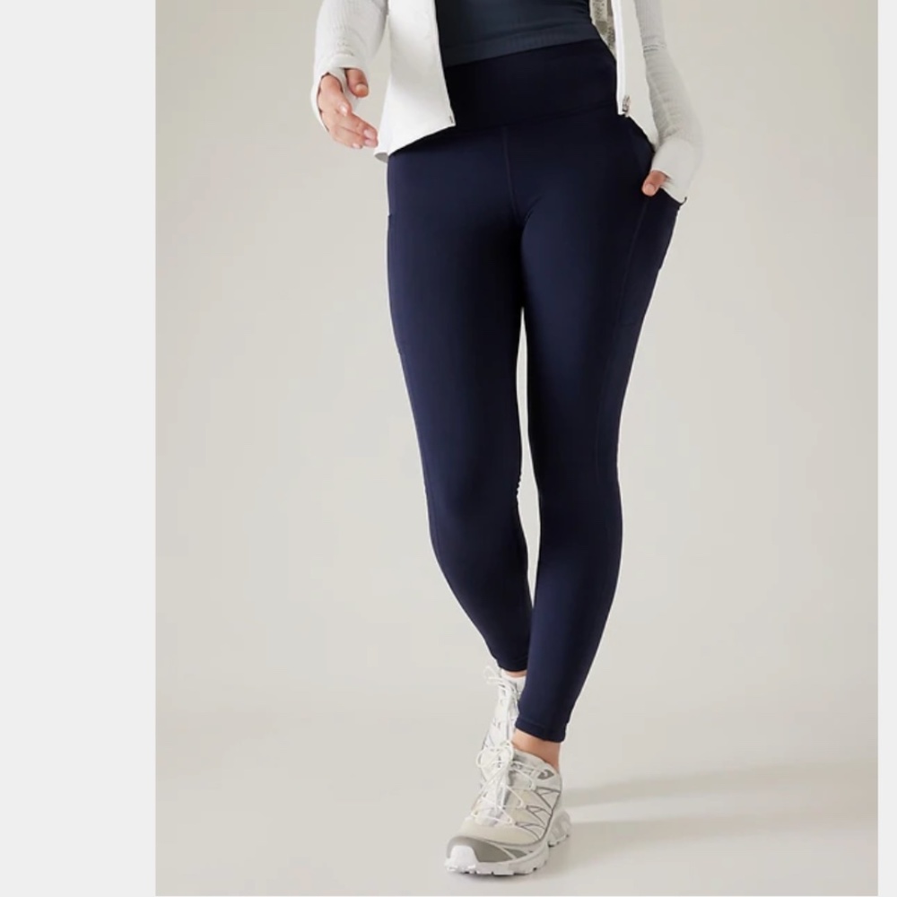 Athleta Altitude Stash Polartec Tight, Medium, NWT